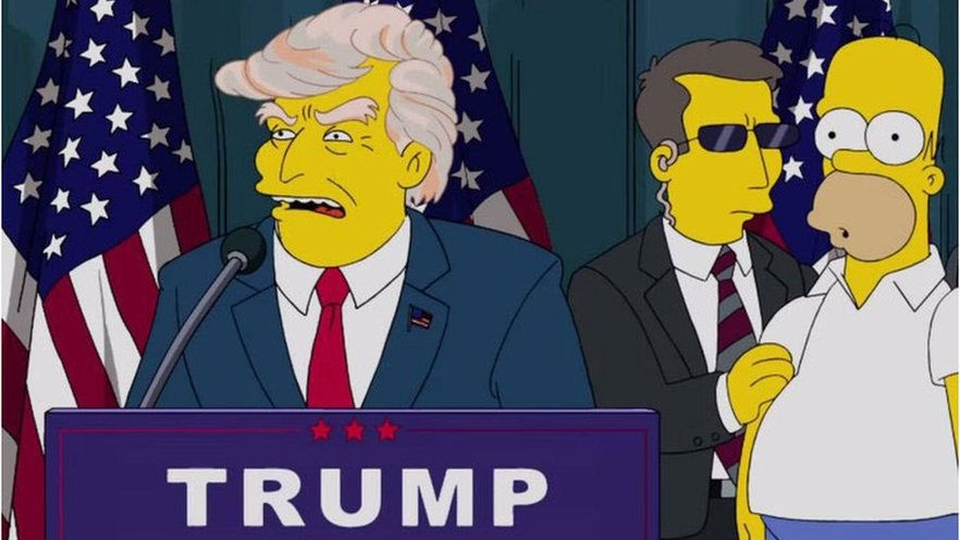 Donald Trump em Os Simpsons
