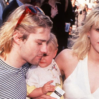 Kurt Cobain, Courtney Love e Frances Bean Cobain 