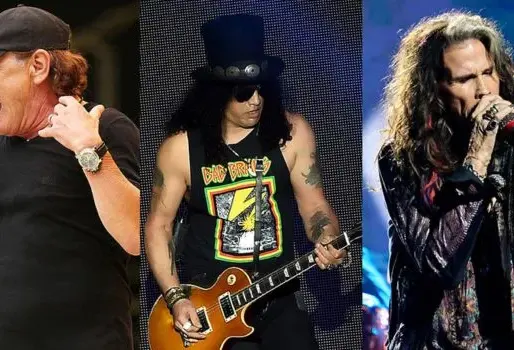 Slash fala sobre como conseguiu reunir Brian Johnson e Steven Tyler no single do seu novo álbum de blues