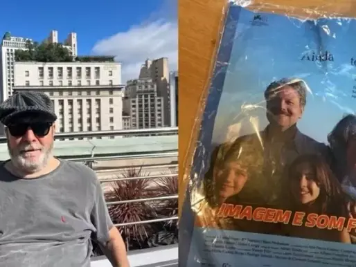 Marcelo Rubens Paiva encontra DVD pirata de Ainda Estou Aqui e reage com bom humor