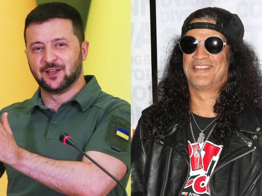 O presidente ucraniano Zelensky revela que ouvir AC/DC e Guns N' Roses 'ajuda em momentos tensos'