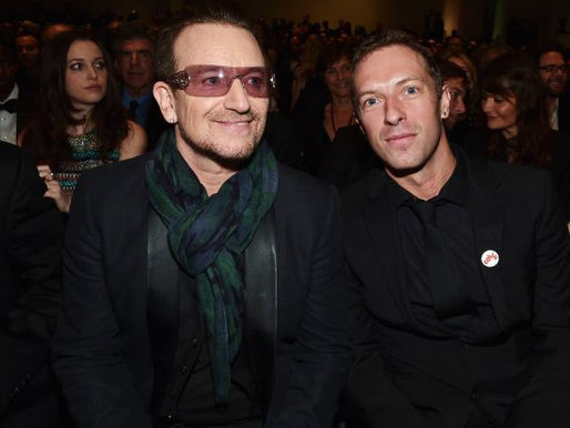 Bono do U2: “Coldplay não é uma banda de rock. Espero que isso seja óbvio”