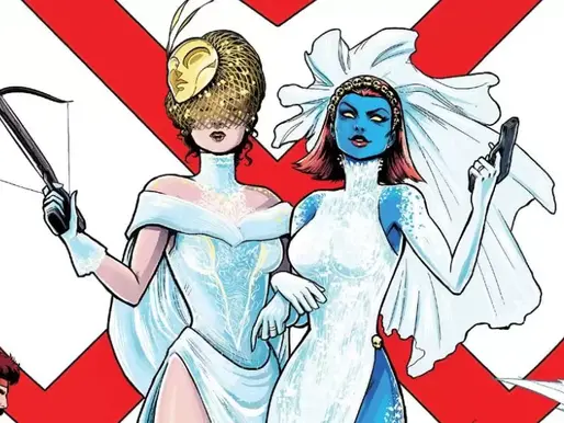Marvel anuncia HQ especial para celebrar o casamento de Mística e Sina