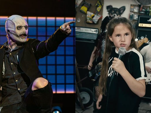 Veja garota de 10 anos liderar uma performance intensa de 'The Heretic Anthem' do Slipknot