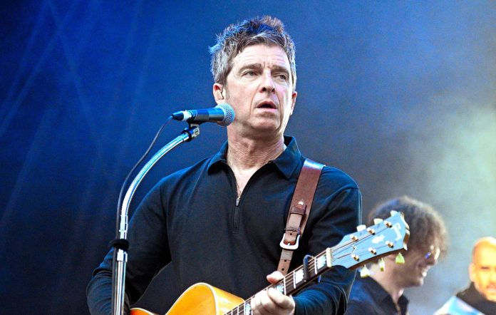 Noel Gallagher no Alexandra Palace Park em 20 de julho de 2024 em Londres, Inglaterra.