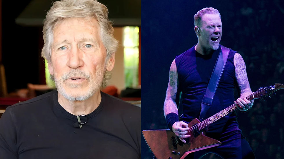 Roger Waters e James Hetfield