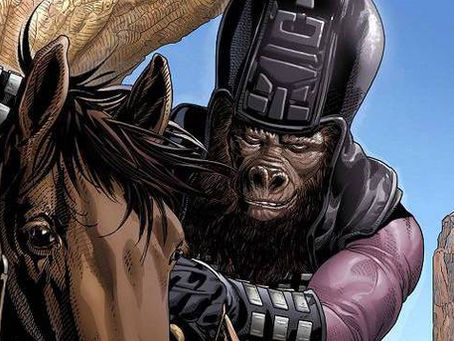 Marvel Comics revela a primeira arte da nova série de quadrinhos 'Planeta dos Macacos'