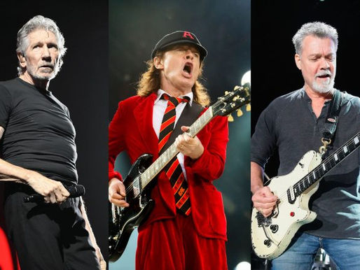 Polêmica; Roger Waters revela: "Não me importo tanto com AC/DC ou Eddie Van Halen”