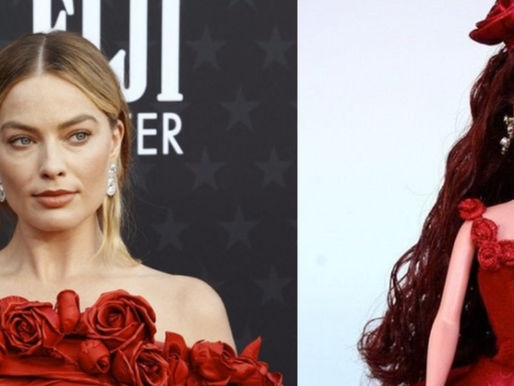 Margot Robbie chama atenção com visual inspirado em Barbie no Critics Choice Awards 2024; veja