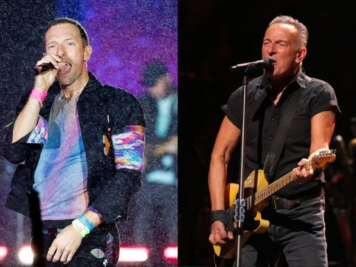 Chris Martin, do Coldplay, come apenas uma refeição por dia por causa de Bruce Springsteen