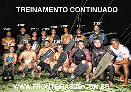 Como fazer apneia, Treinamento de Mergulho.