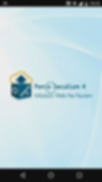 Tela de carregamento do módulo Web