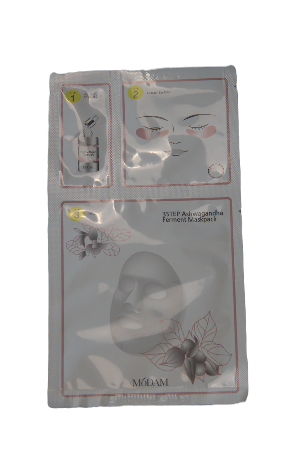 Thumbnail: Modam 3 Step Ashwagandha Fermentation Mask (Eye Patch)