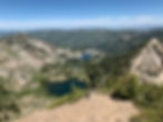 Brighton Lakes from Sunset Peak, Utah