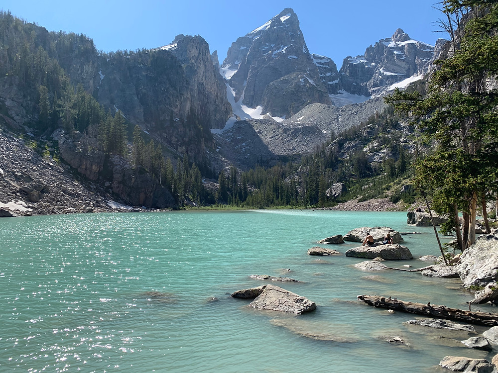 Delta Lake, Tetons, Wyoming