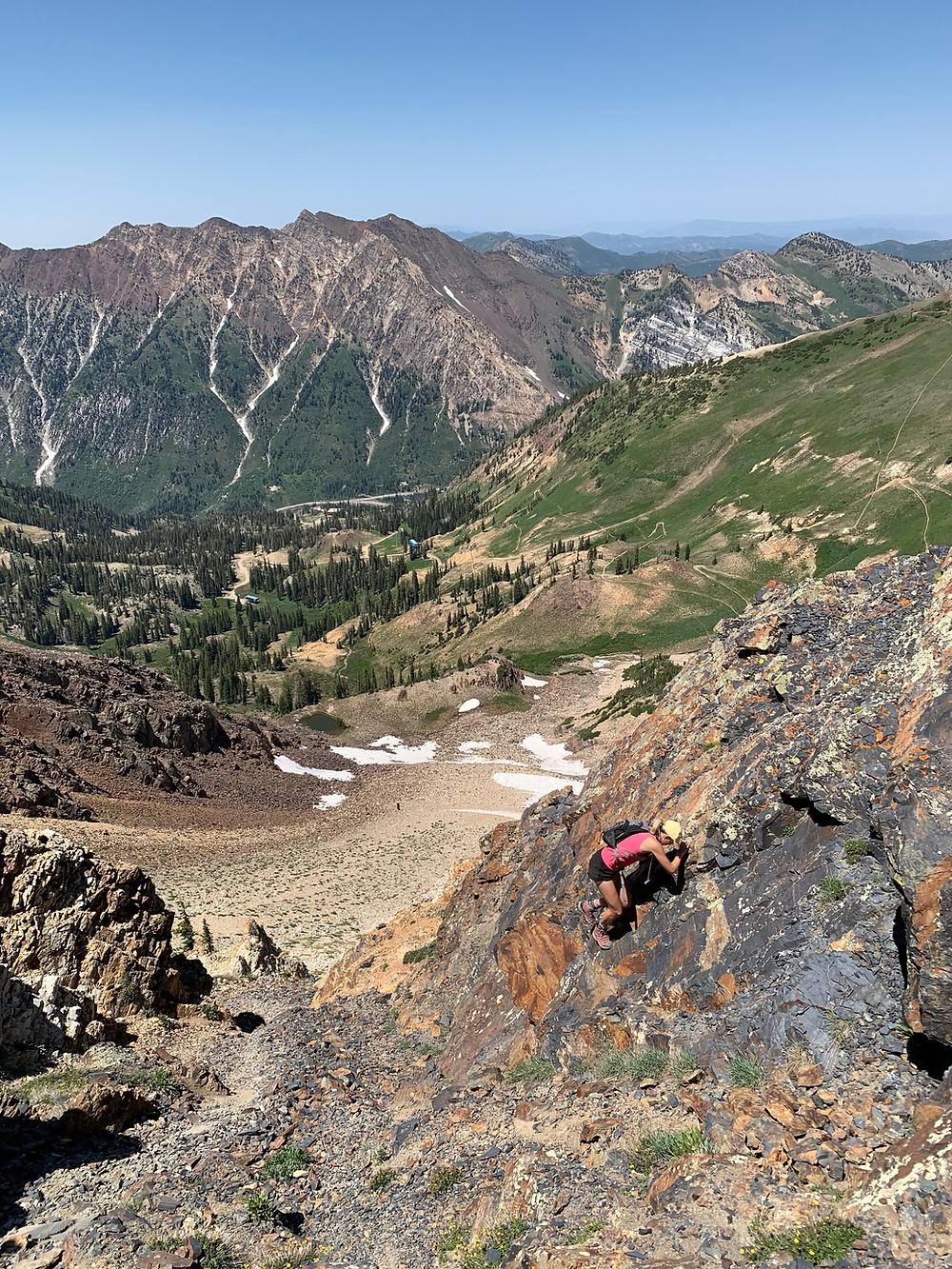 American Fork Twin Peaks hike in Little Cottonwood Canyon, Utah