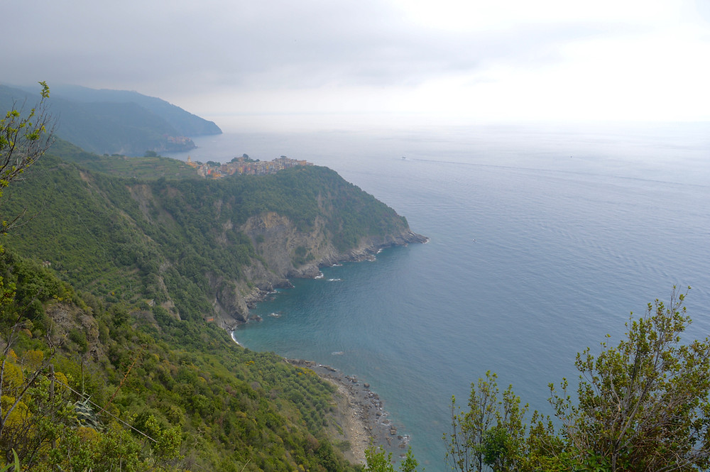 Blue Path in Cinque Terre, Italy