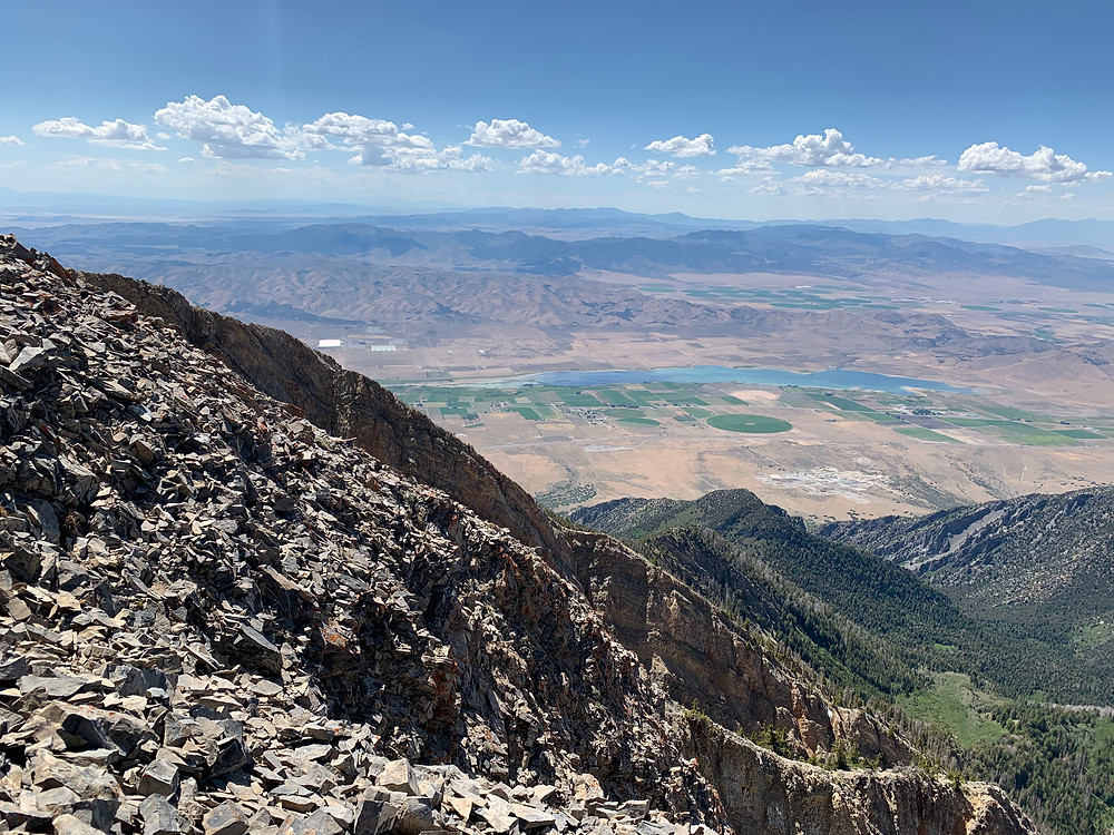 view from Mount Nebo