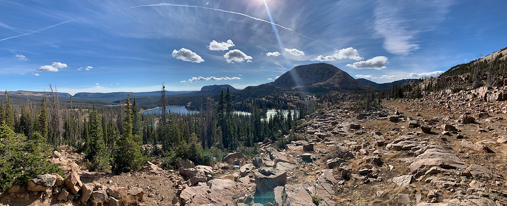 Ibantik Lake trail, Utah