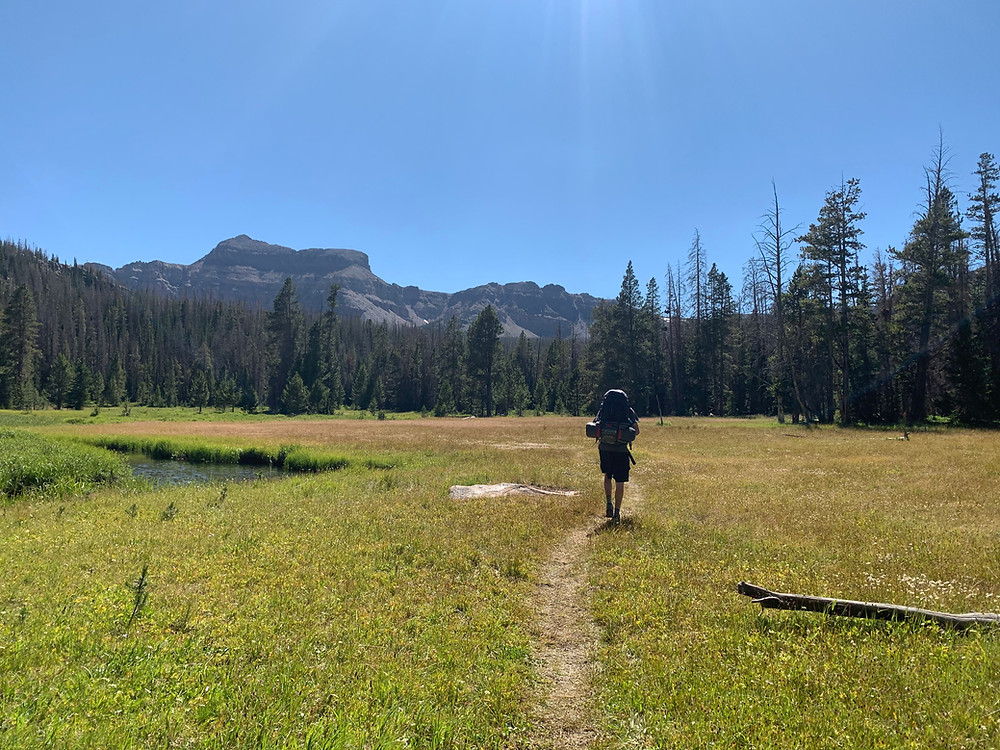 Kermsuh Lake trail, Utah