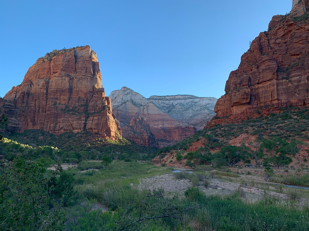 Angel's Landing trail in Zion, Utah