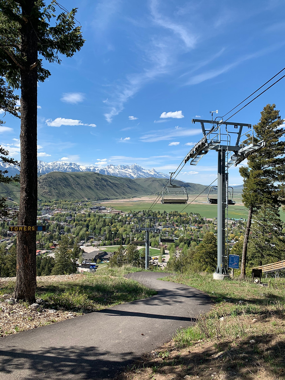 Snow King summit hike in Jackson, Wyoming