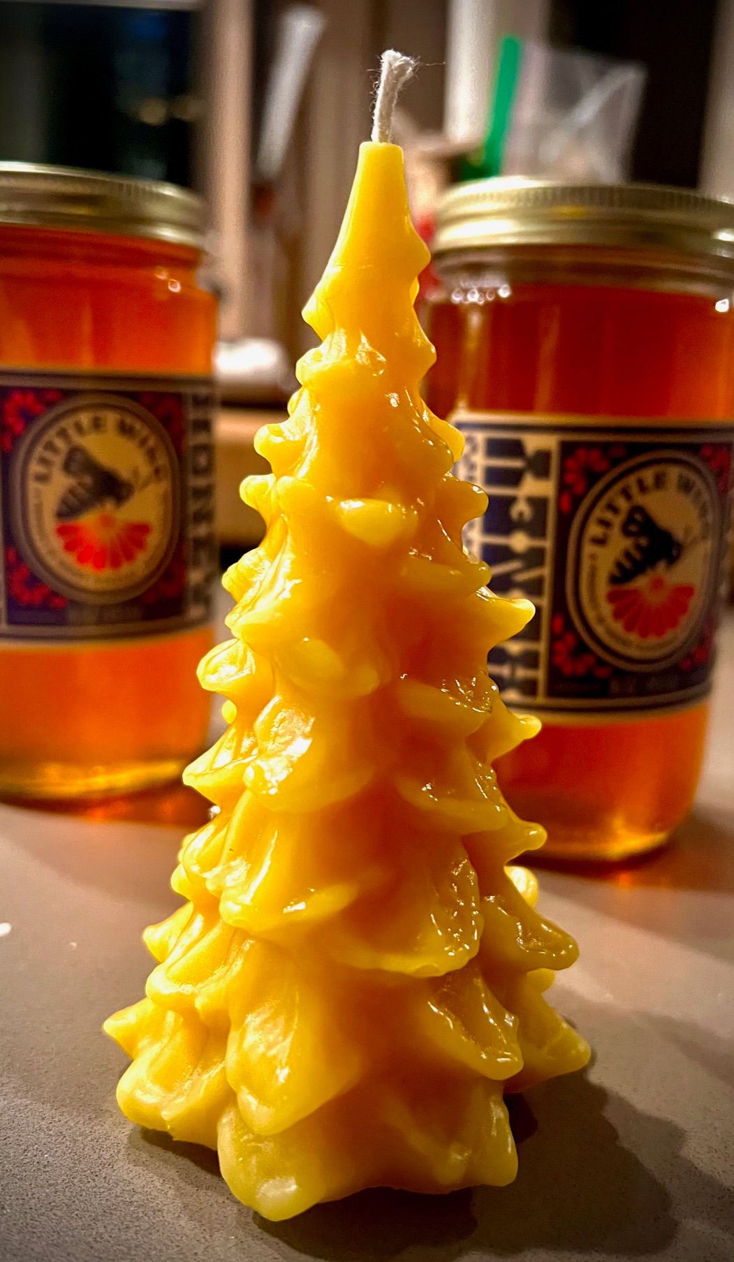 Beeswax Christmas Tree