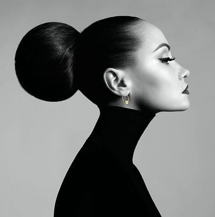 Model wears Gold Vermeil Earrings Dove Jewellery Melbourne Australia