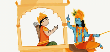 A girl meditating in search of God and the meaning of life.