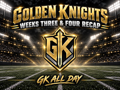 The Golden Knights wrapped up two more weeks of football, highlighted by back-to-back 12U victories