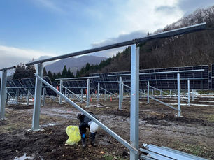 【太陽光発電所リパワリング工事_東北発電所】