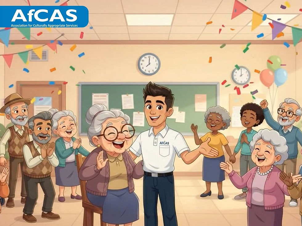 AfCAS helps seniors from culturally and linguistically diverse backgrounds get the care they need