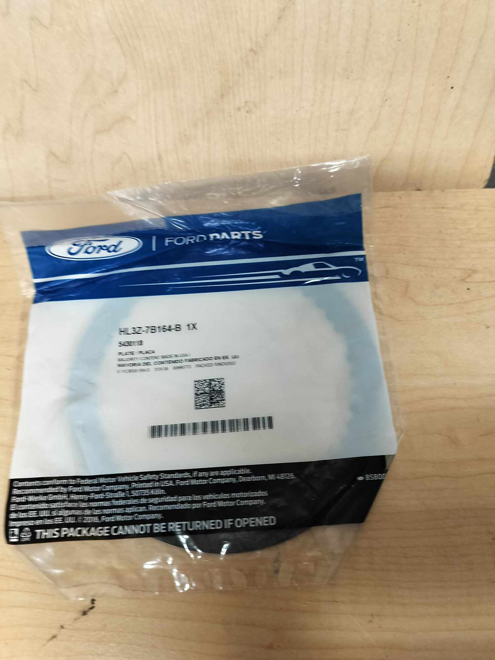 Thumbnail: 2017-2019 Ford 10R80 Transmission clutch friction plate- HL3Z-7B164-B