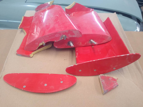 2000 Cobra R spoiler winglets and remains-used | svpu