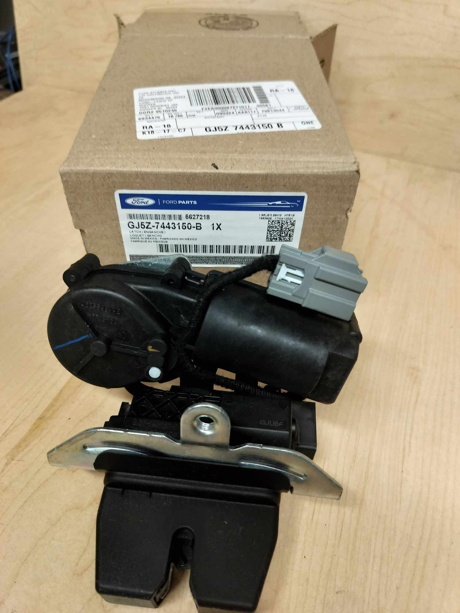 2018-2019 Ford Escape Trunk lock actuator motor- GJ5Z-7443150-B