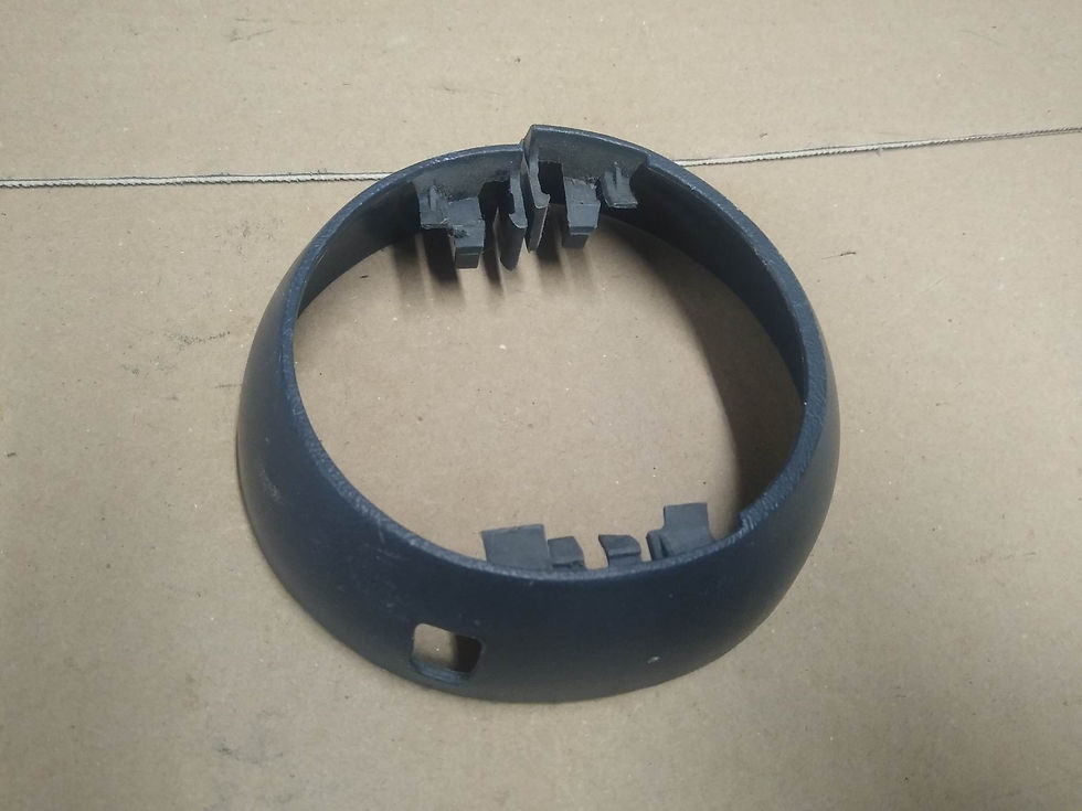 87-89 Mustang Tilt steering column trim ring-used