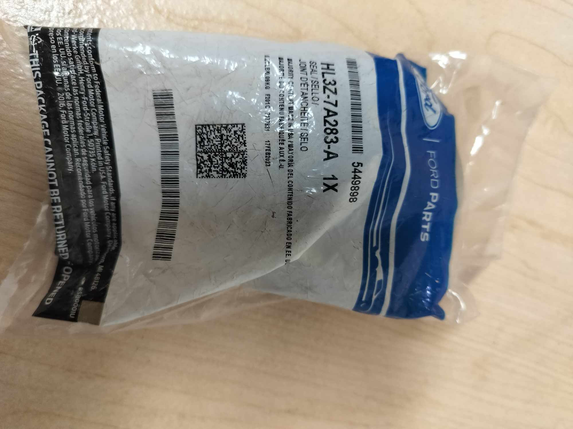 2017-2019 Ford Seal- HL3Z-7A283-A