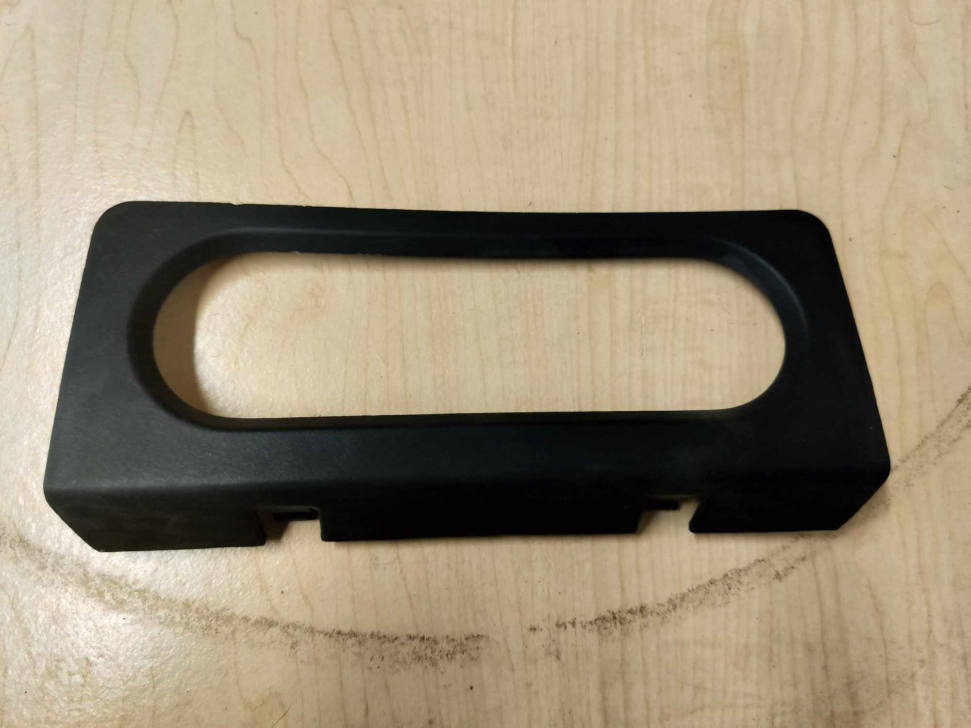 1990-93 Mustang Heater control panel bezel-used F0ZB-6104567-AC