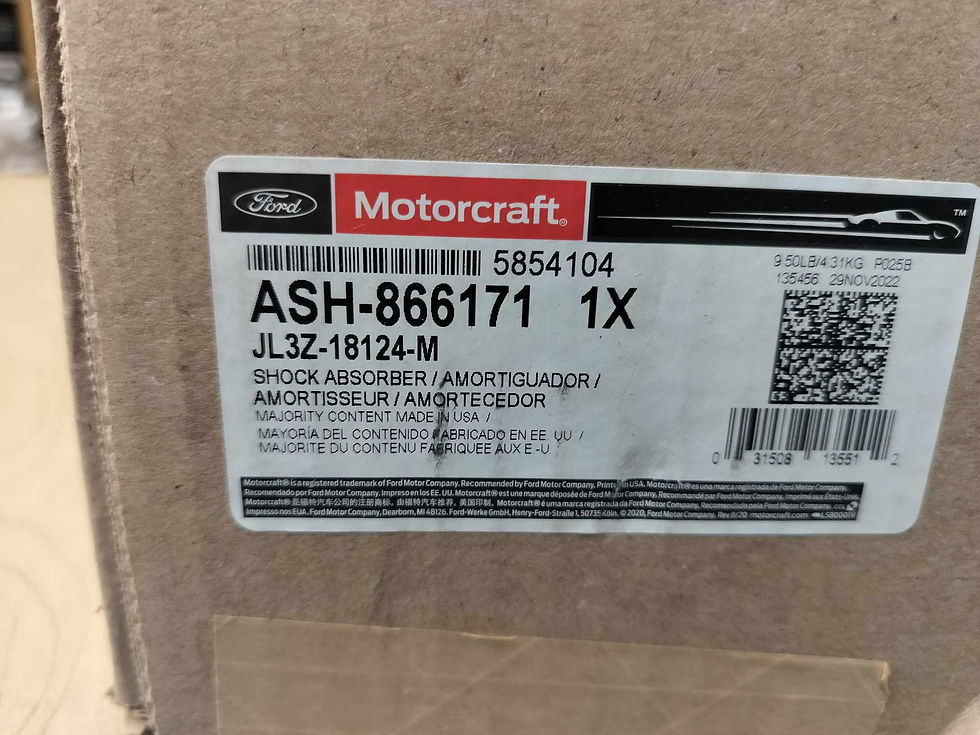Thumbnail: 2018-2020 Ford F150 Front shock absorber- JL3Z-18124-M