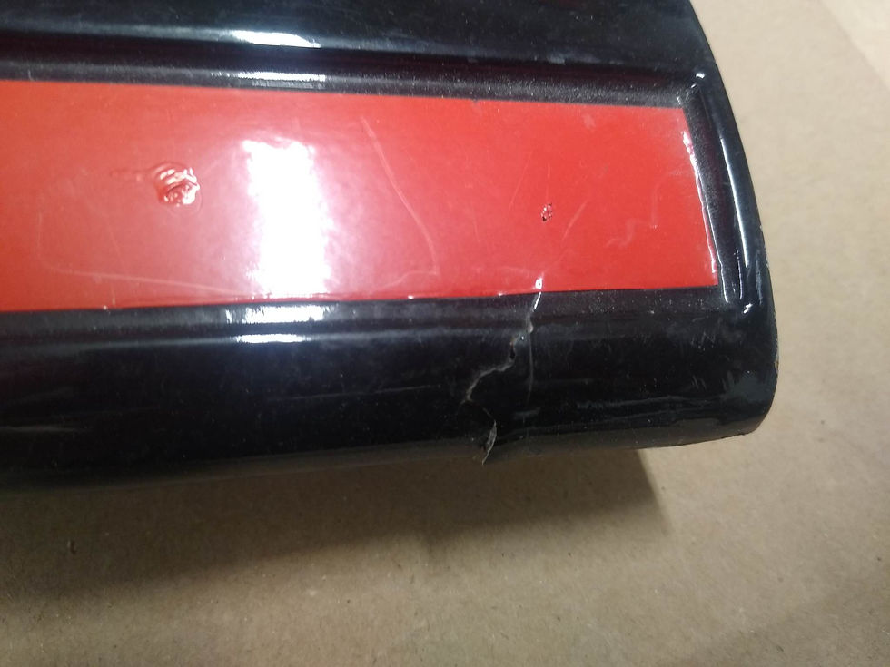 Thumbnail: 87-93 Mustang GT RH rear side ground effect-used