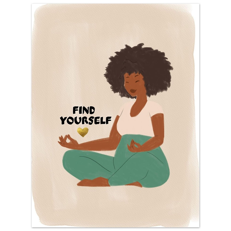 Miniature : FIND YOURSELF - Art Print