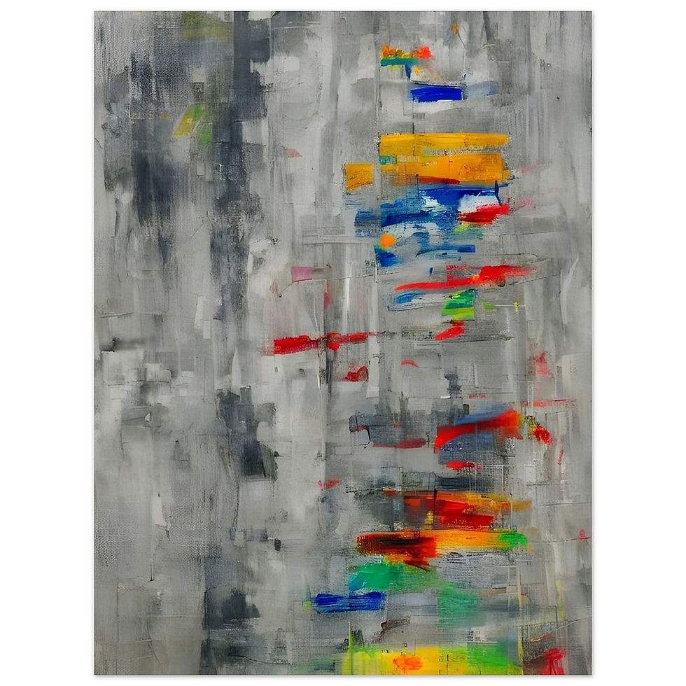 Miniatura: Abstracktes Wandbild - Art Print