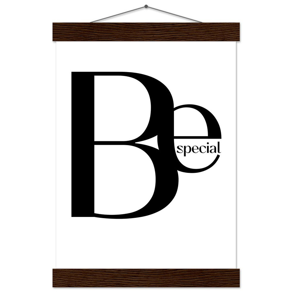 Miniatura: Be Special: Einzigartiger Art Print mit vielseitigen Leisten für dein Zuhause
