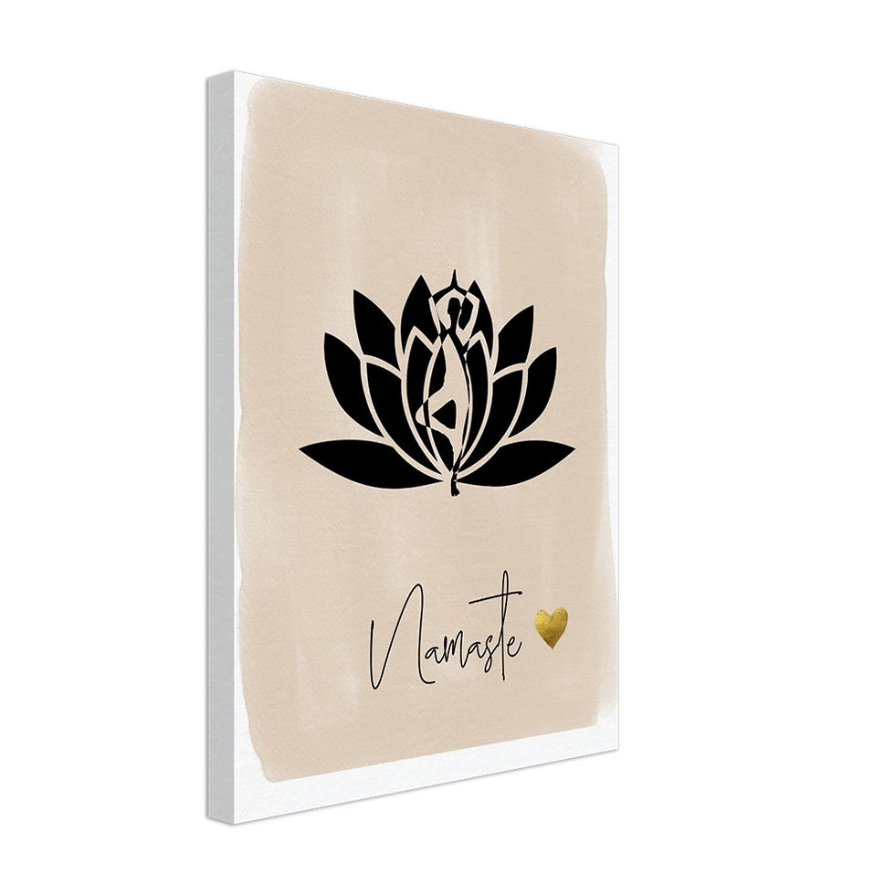 Miniatura: Namaste - Leinwand