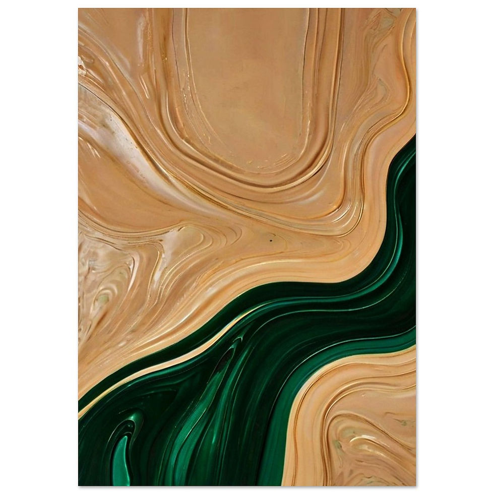 Miniatura: Abstracktes Wandbild XIX - Art Print