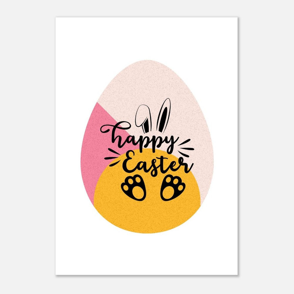 happy Easter - Art Print