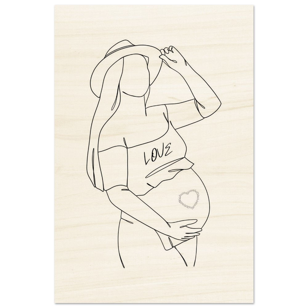 Baby Love - Holzdrucke