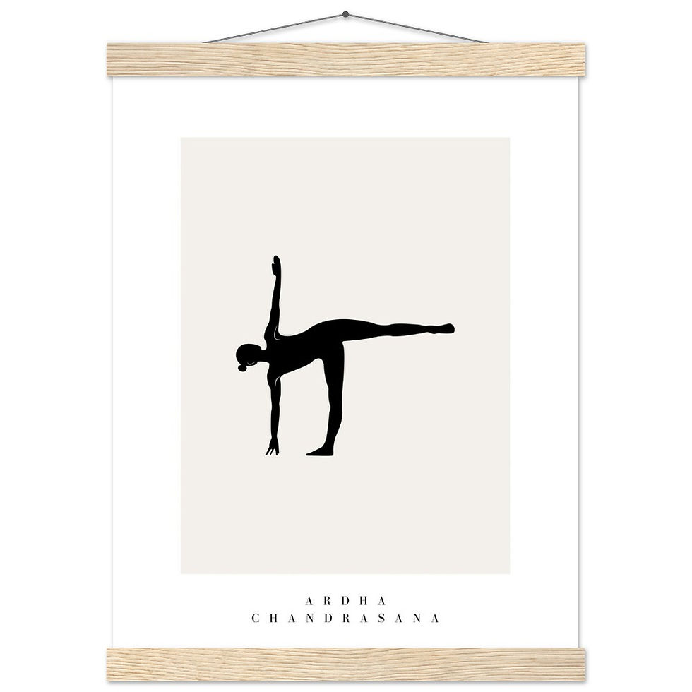 Miniatura: Yoga VII - Art Print mit Leisten