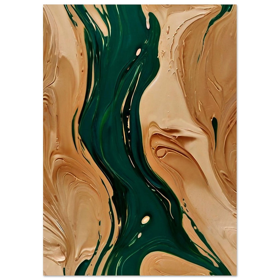 Miniature : Abstracktes Wandbild XX - Art Print