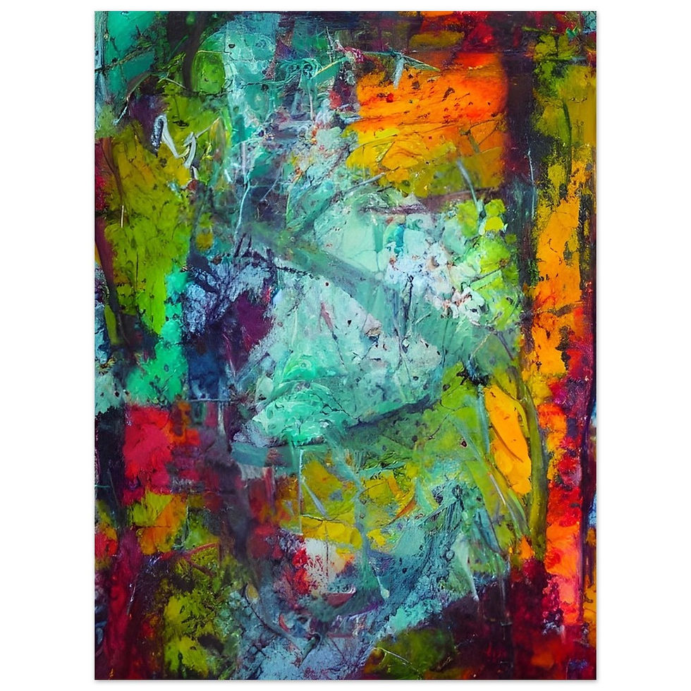 Miniaturbild: Abstracktes Wandbild XVII - Art Print